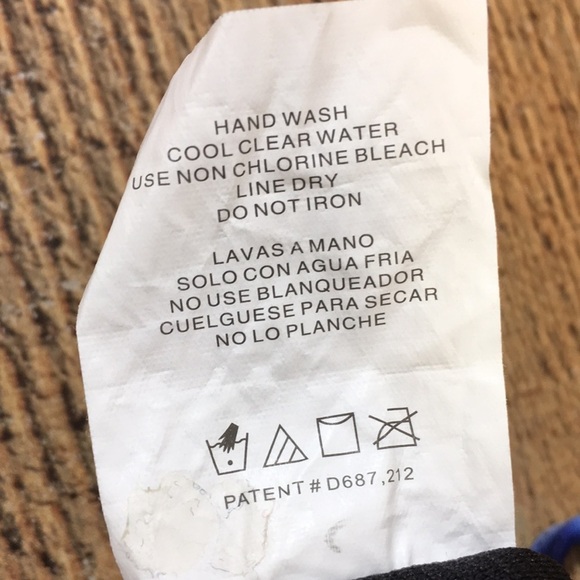 Aqua Green Swim Top Womens Small Blue Tie Dye Ruffle Tiered Tankini - Picture 10 of 10